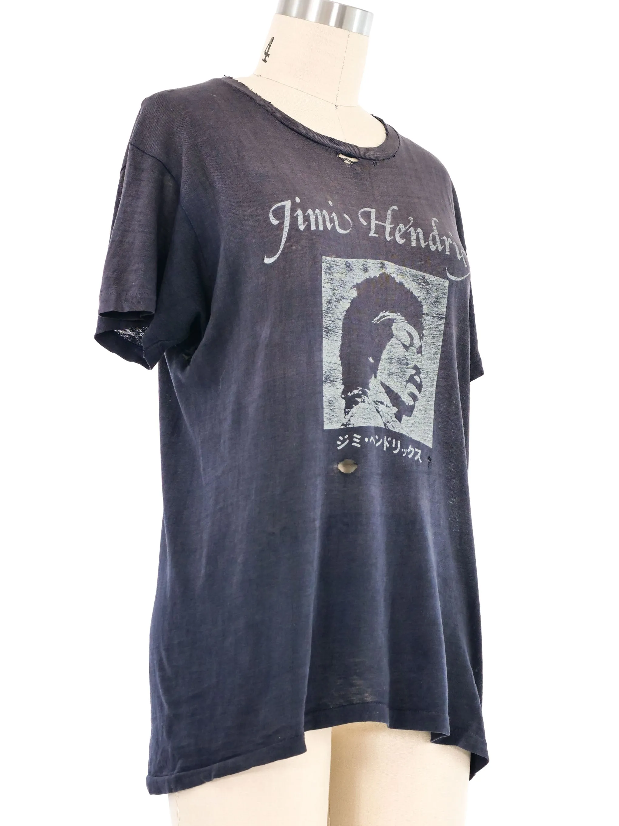 1970s Jimi Hendrix Distressed Tee