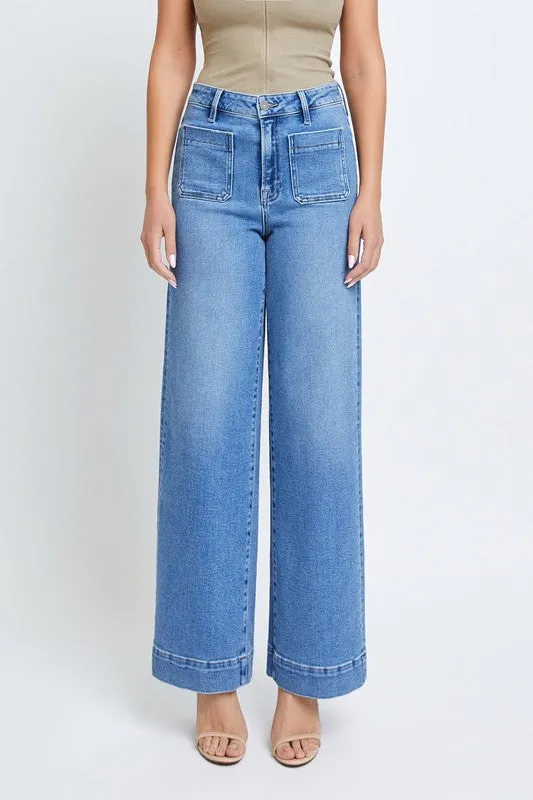 31 Inseam Nori High Waist Wide Jeans