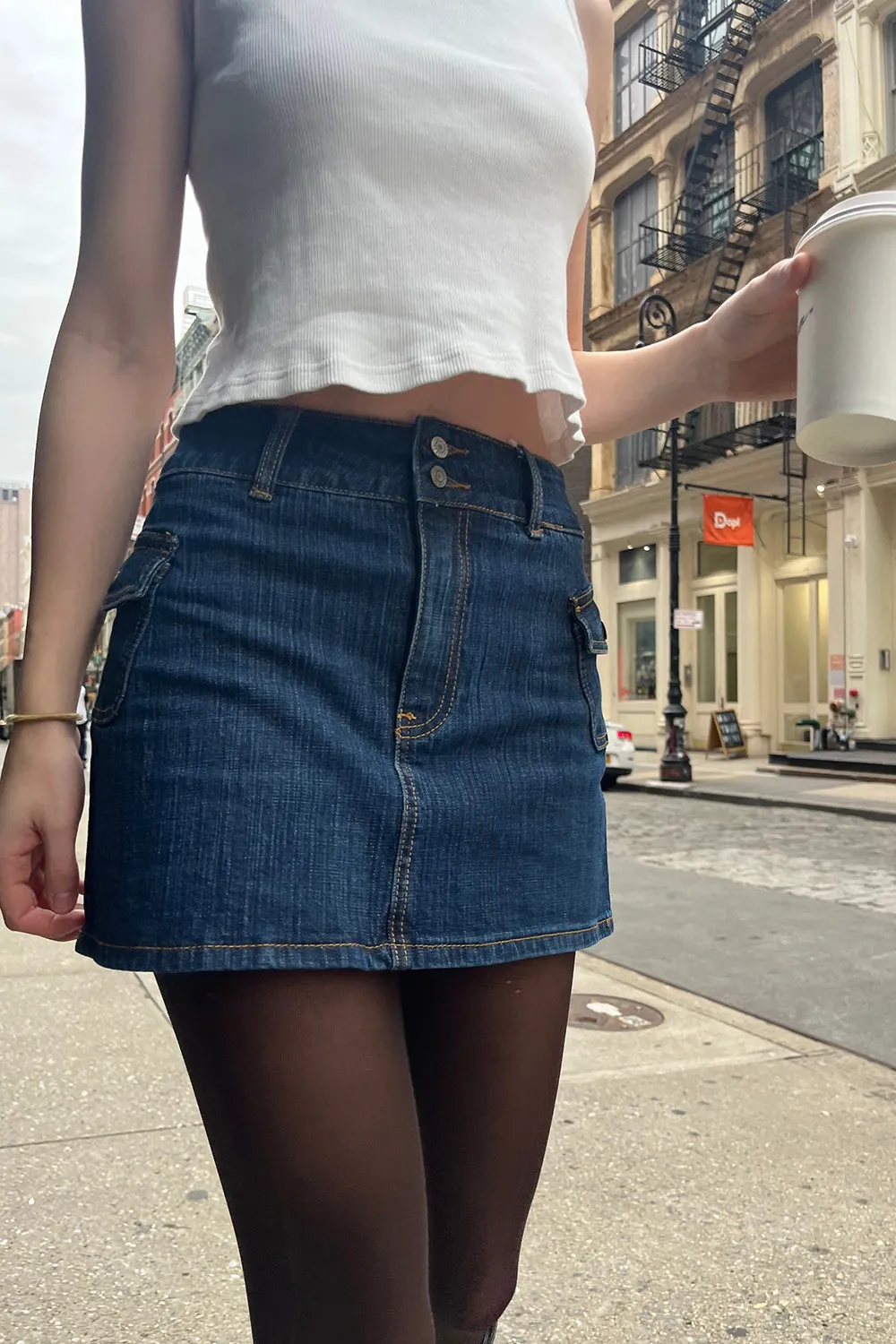 Agatha Denim Skirt