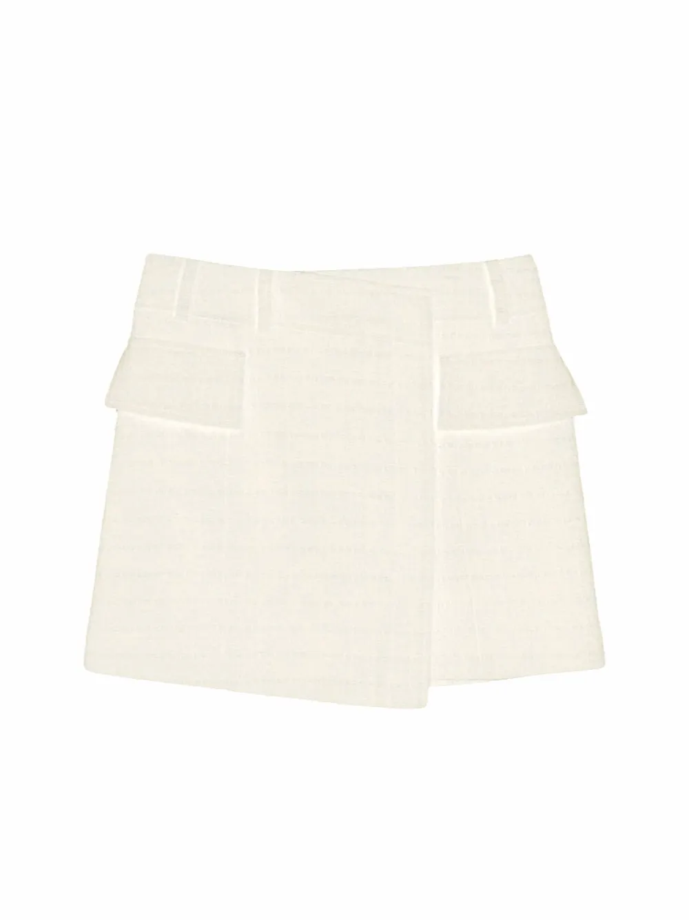 A.L.C. Cora Mini Skirt in Bone