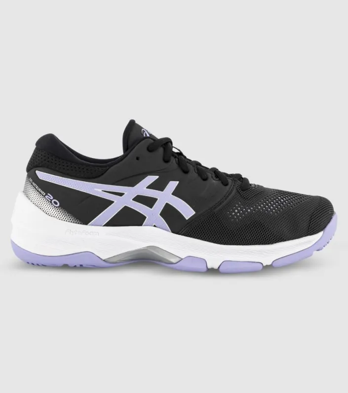 asics gel-netburner 20 (d wide) womens netball shoes