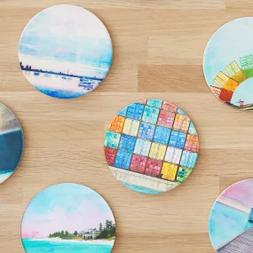 Australian Landscapes Multi-Buy Ceramic Coasters x 8