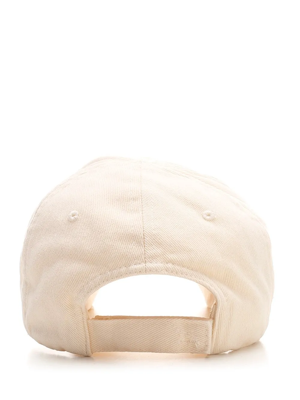 Balenciaga Logo Embroidered Distressed Baseball Cap