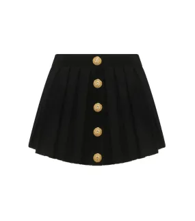 Balmain Pleated Mini Skirt