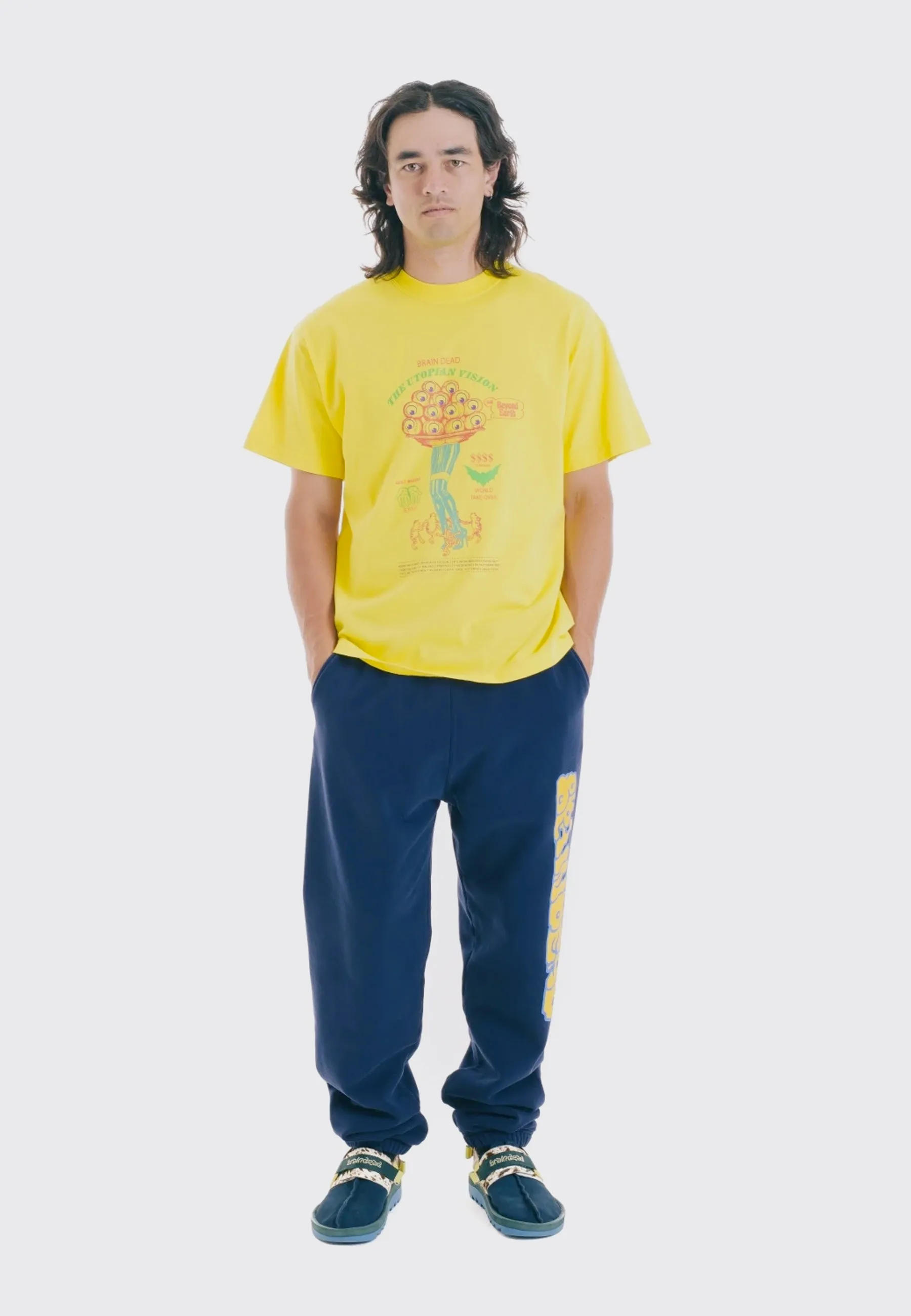 Beyond Earth T-Shirt - lemon