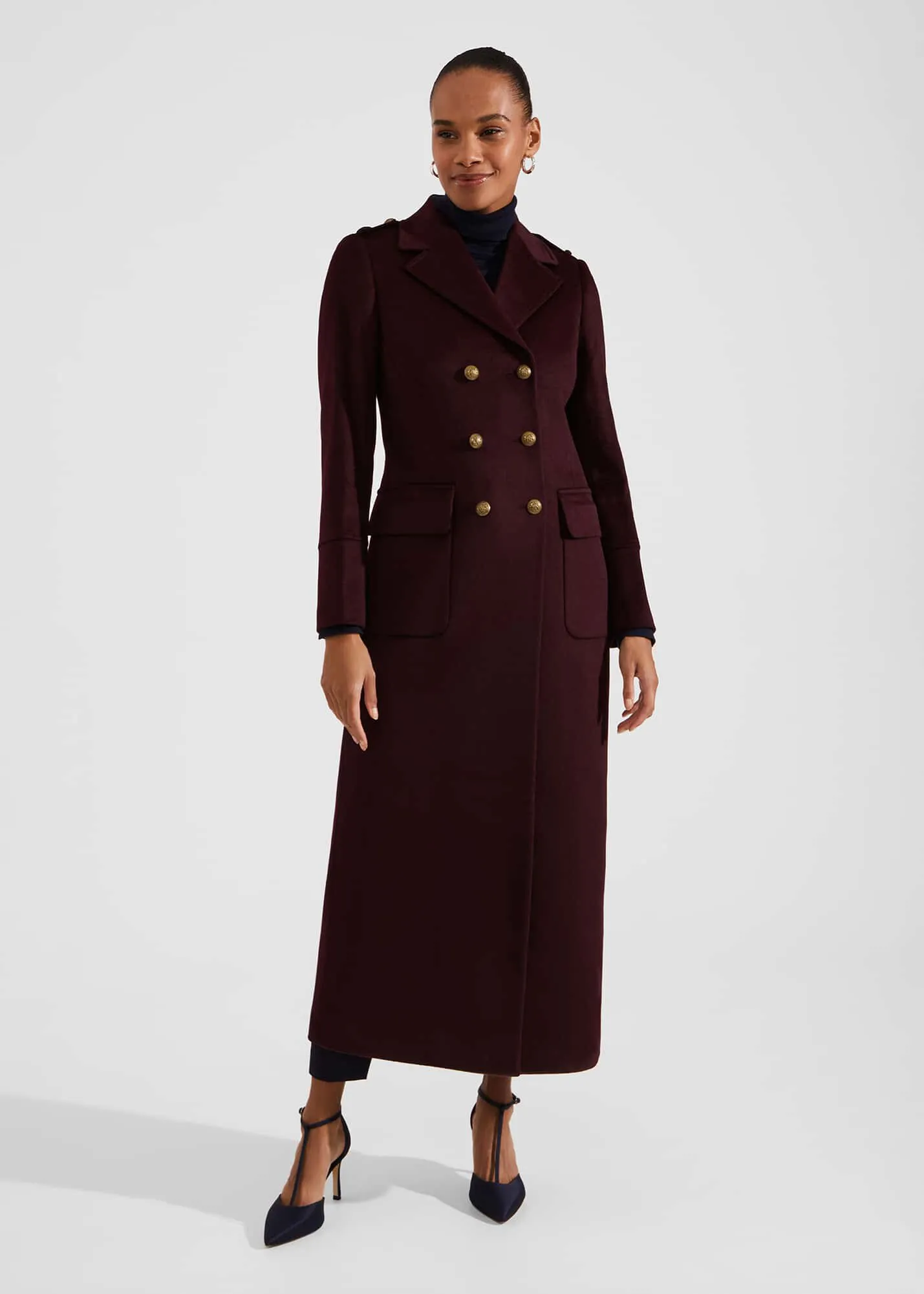 Bianca Maxi Wool Coat 