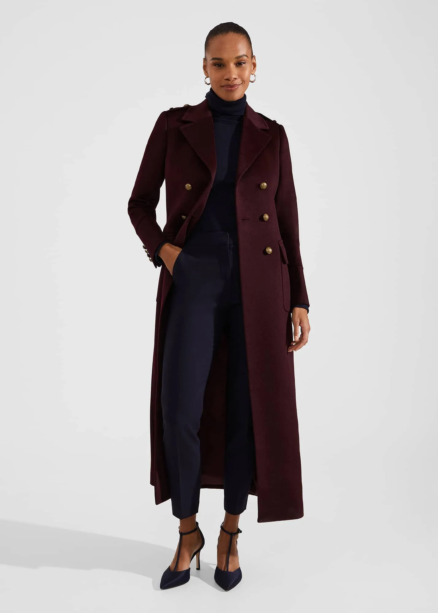 Bianca Maxi Wool Coat 