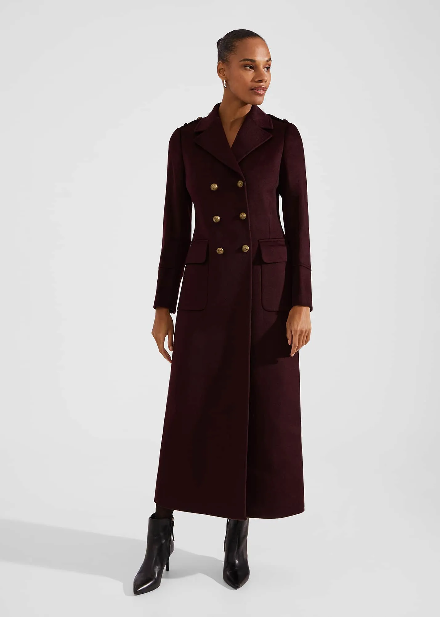 Bianca Maxi Wool Coat 