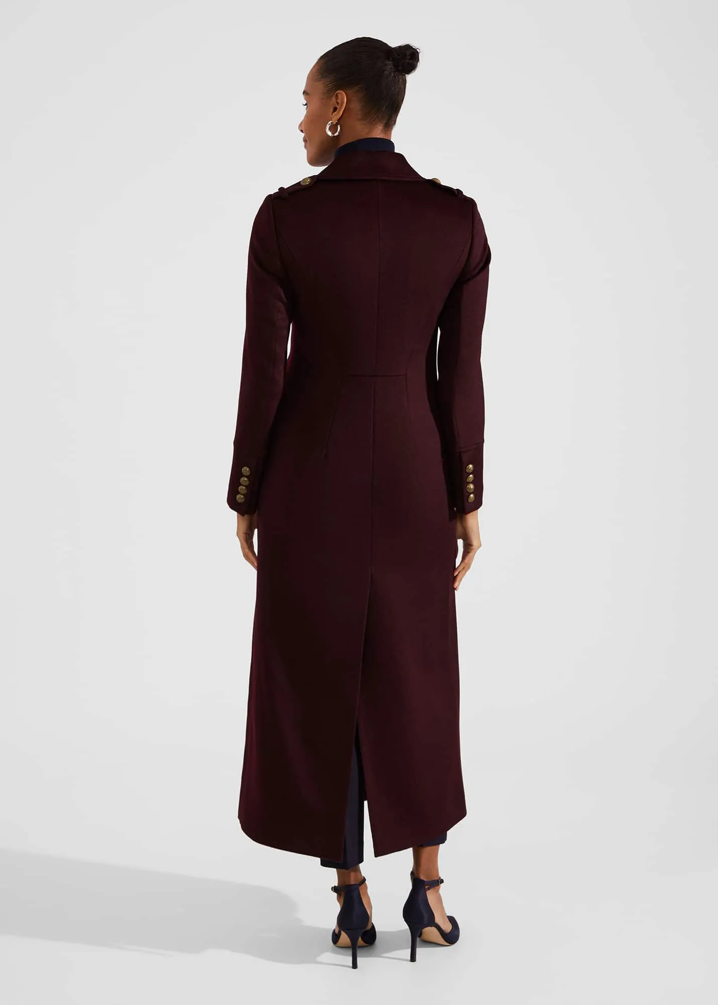 Bianca Maxi Wool Coat 