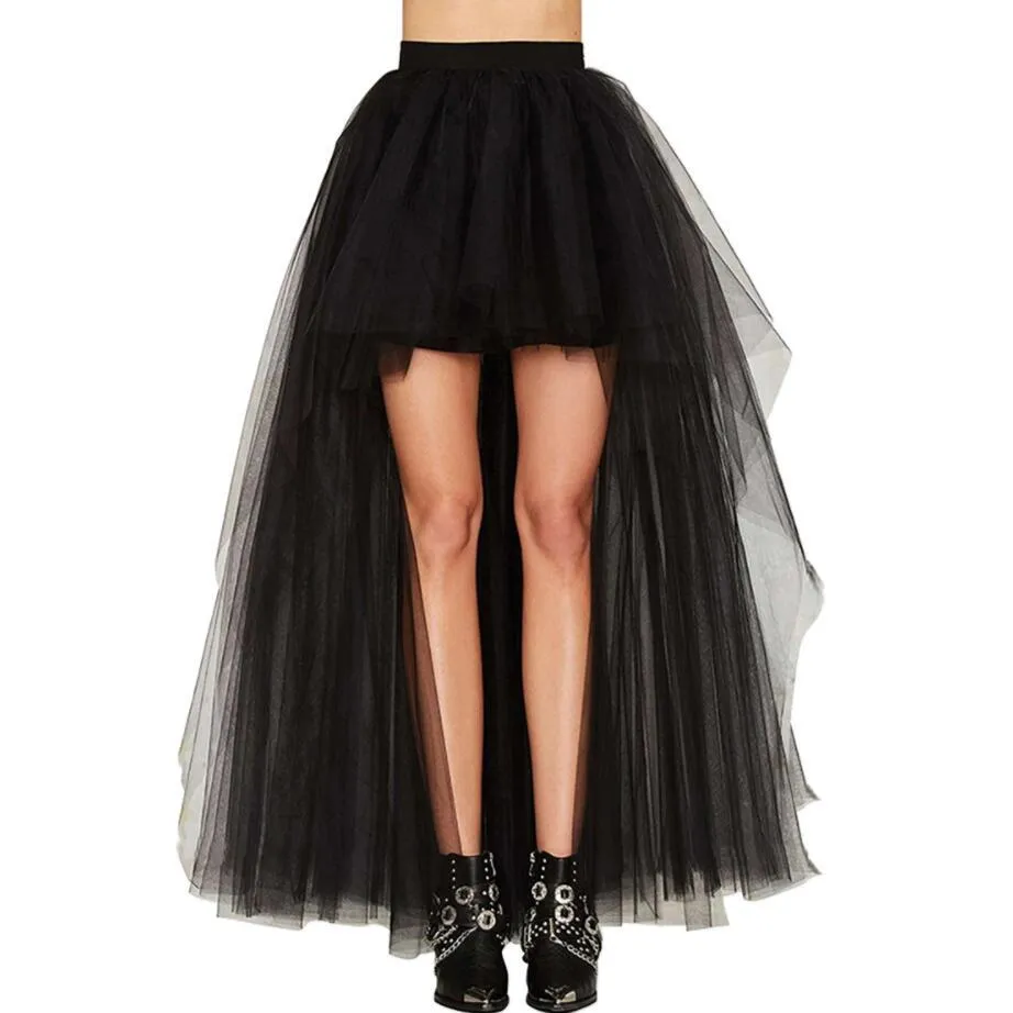 Black Veil Skirt