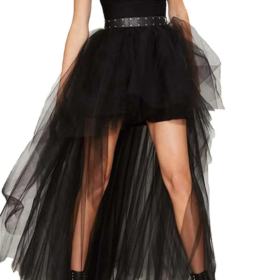 Black Veil Skirt