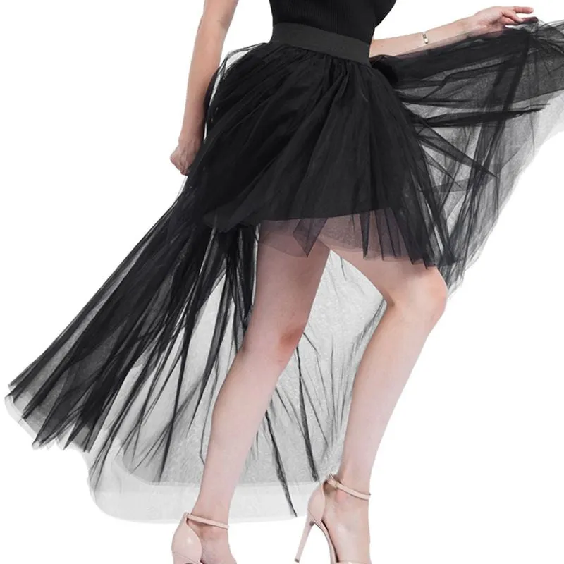 Black Veil Skirt