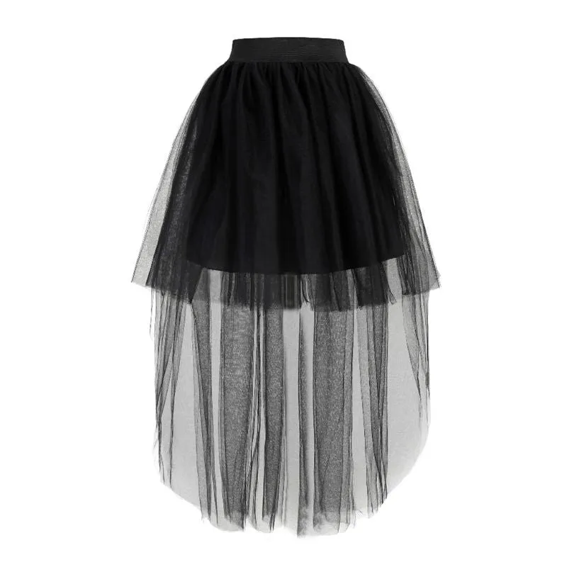 Black Veil Skirt