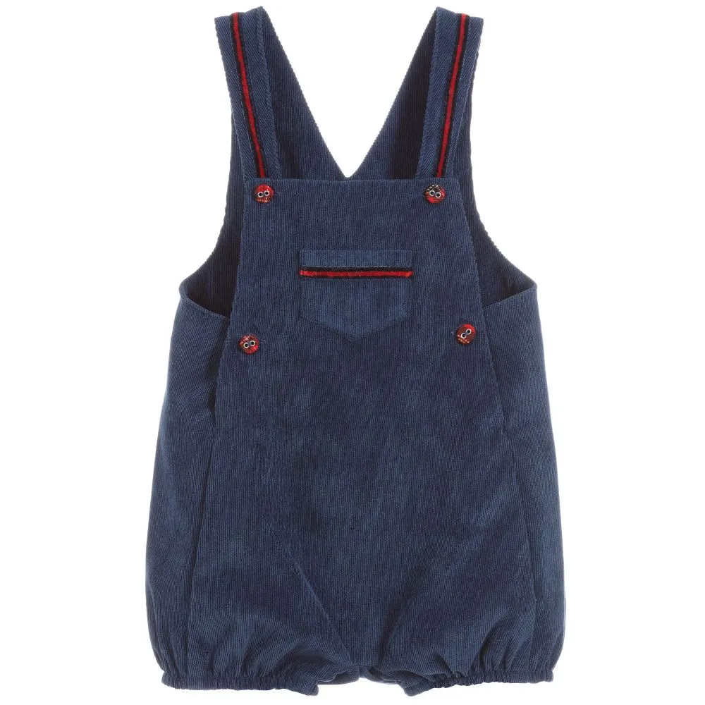 Blue Corduroy Dungarees