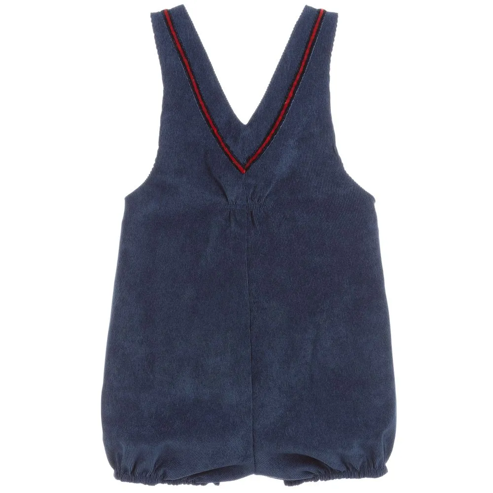 Blue Corduroy Dungarees