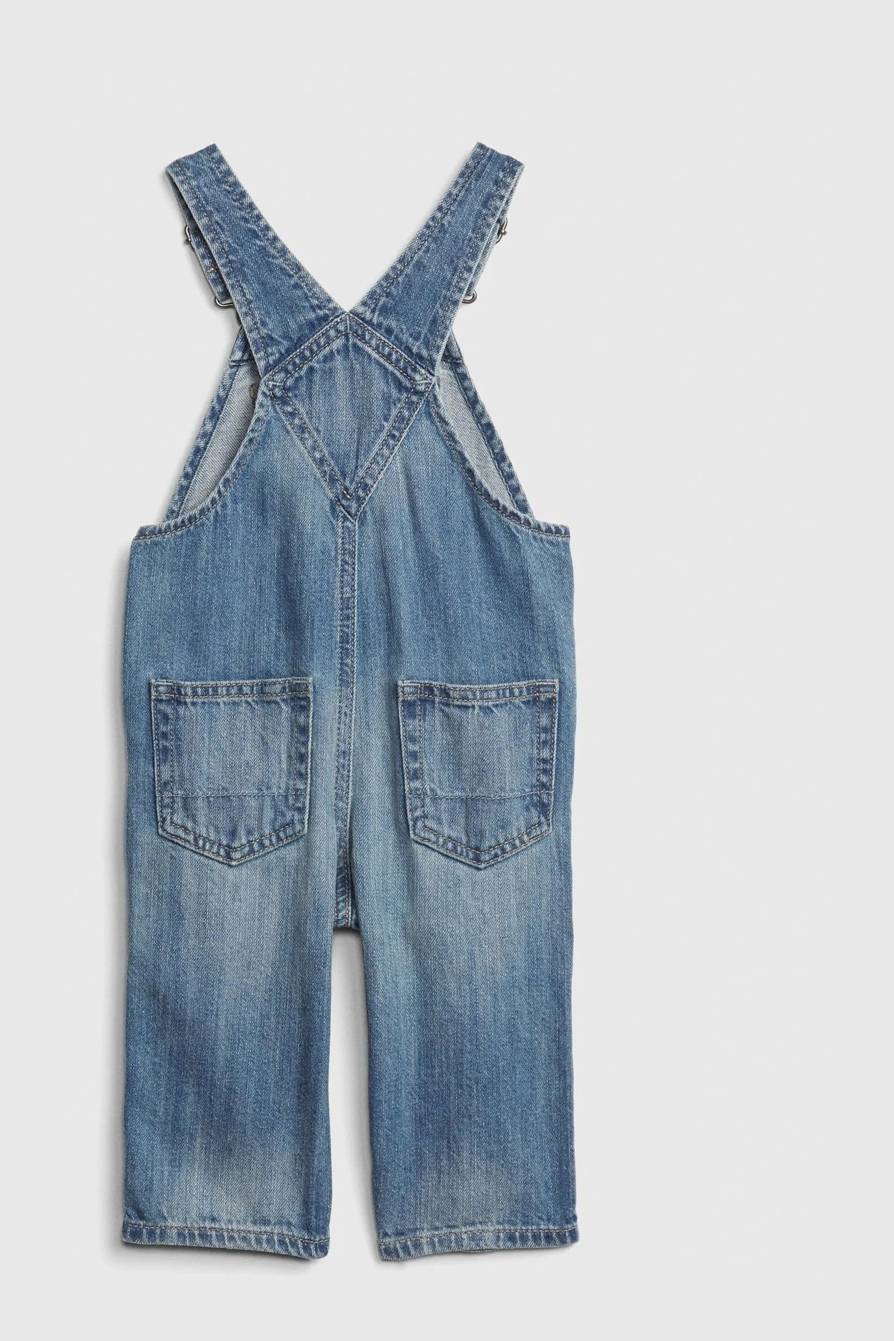 Blue Denim Baby Dungarees