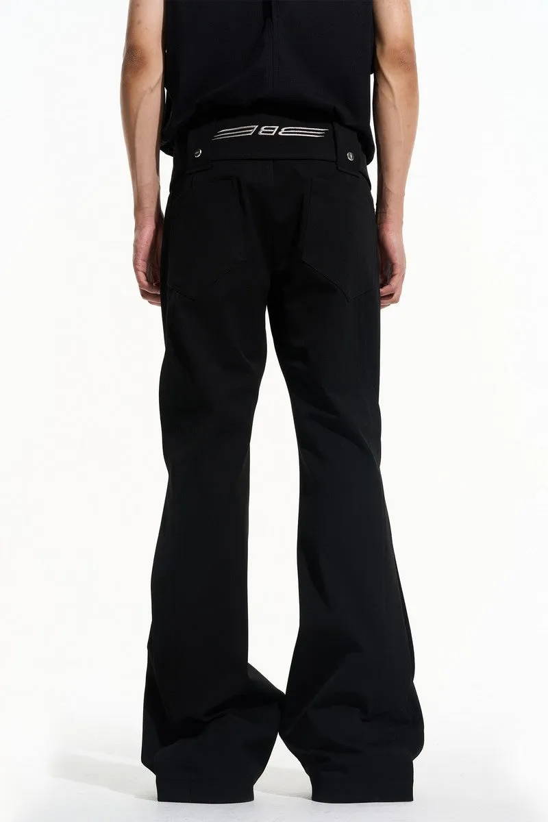 BNP Snap Waist Flared Trousers