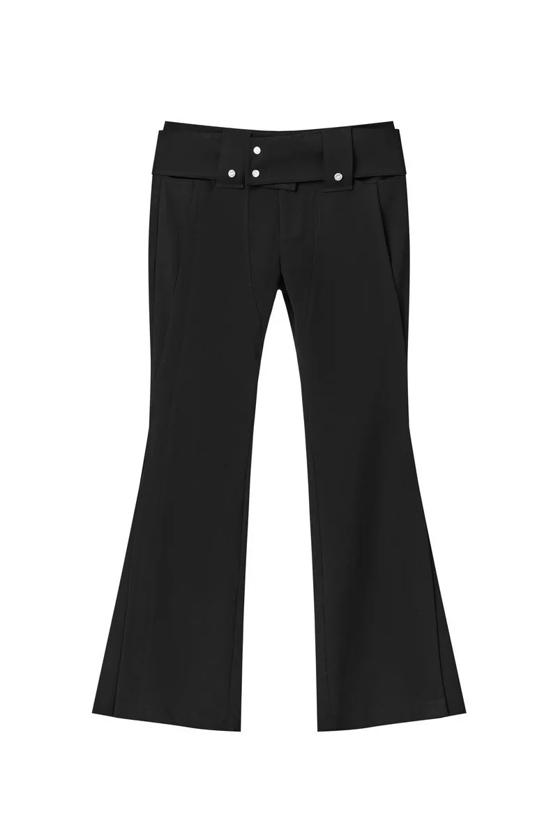 BNP Snap Waist Flared Trousers