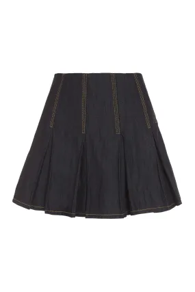 Bottega Veneta Pleated Mini Skirt