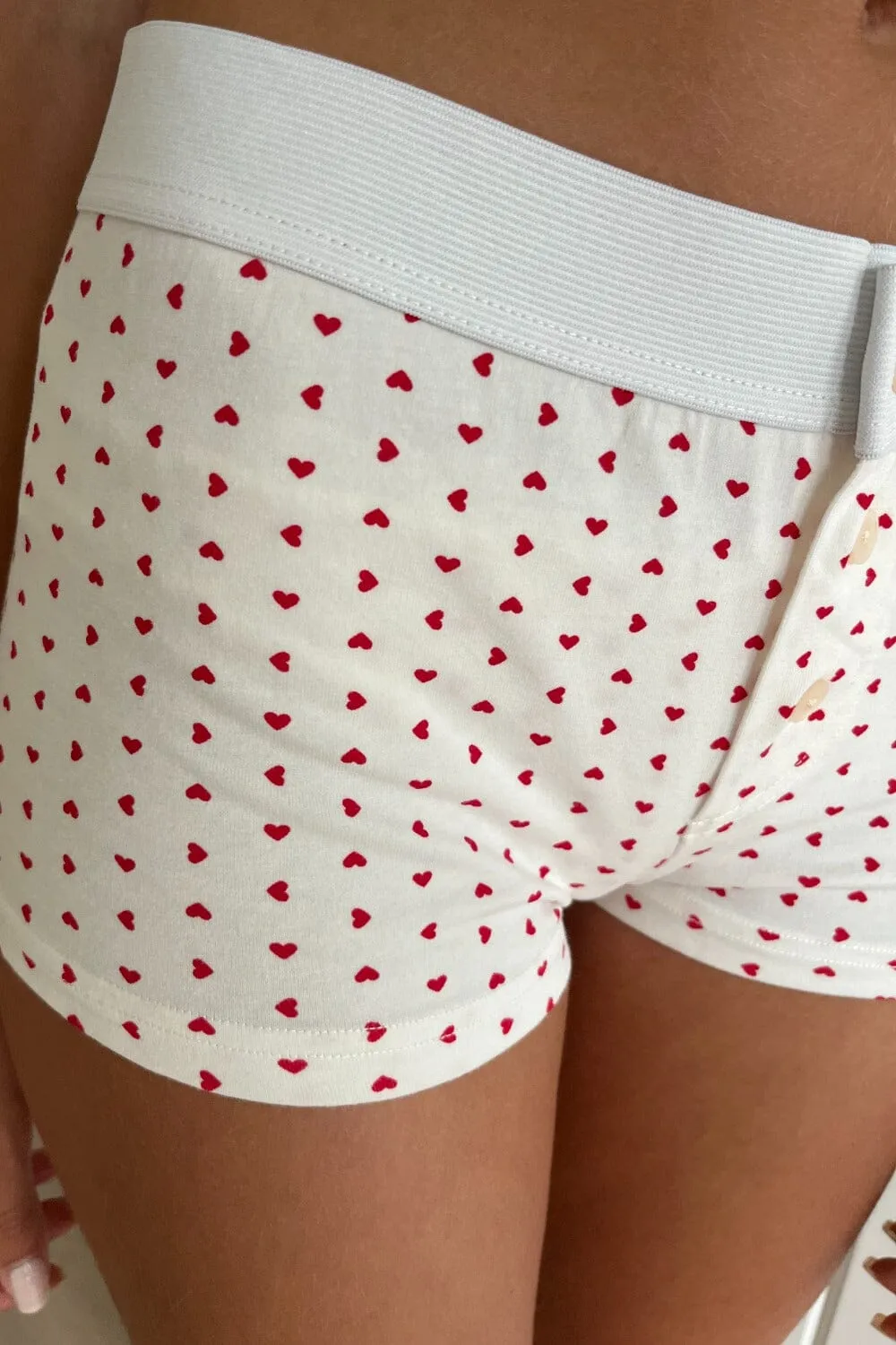 Boy Short Heart Underwear