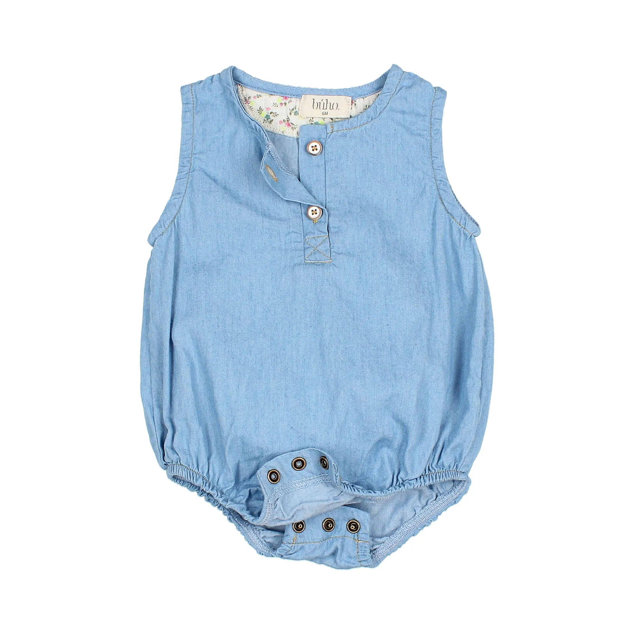 Buho Baby Denim Romper