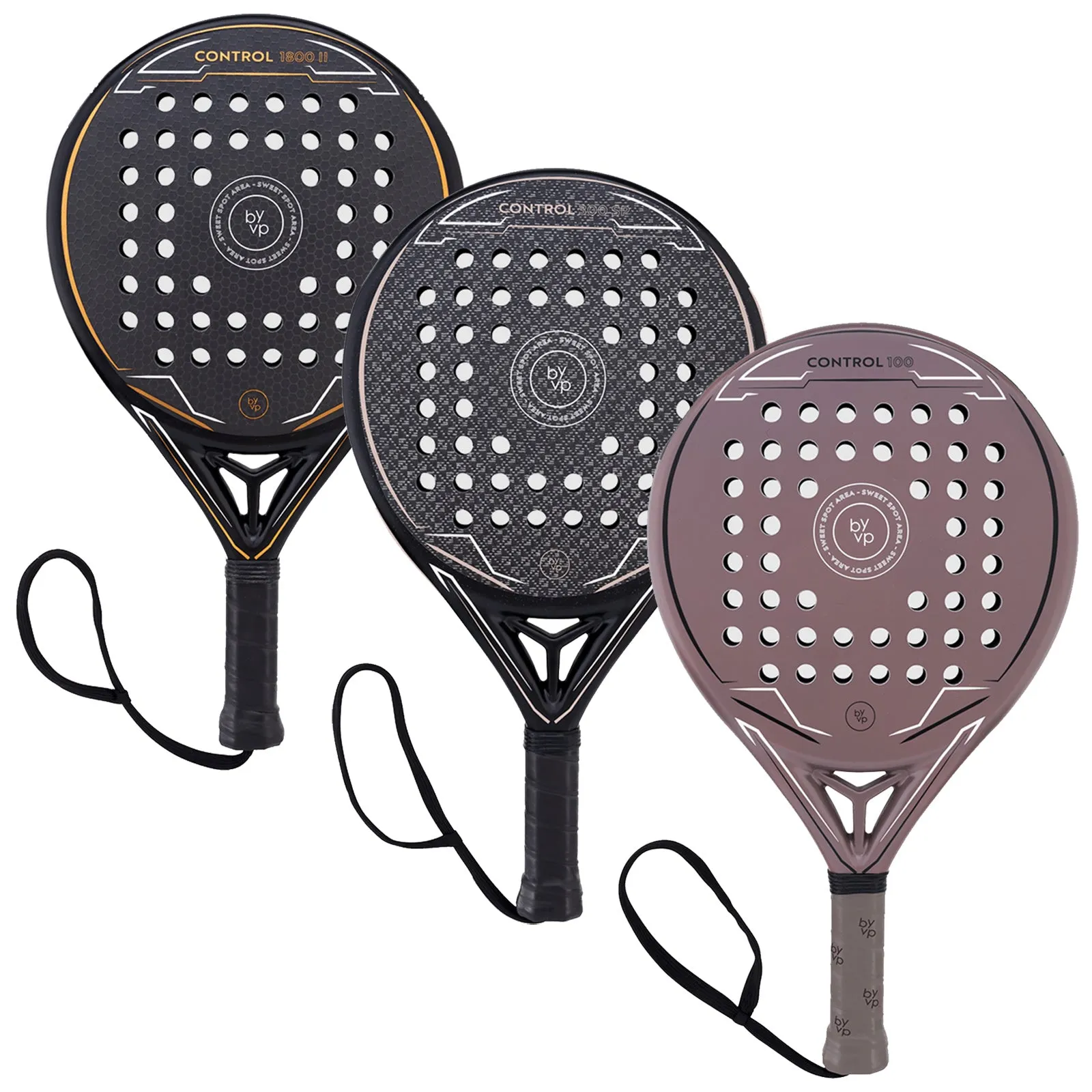 By-VP Round Control Padel Racket