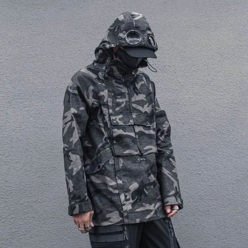 camo windbreaker jacket