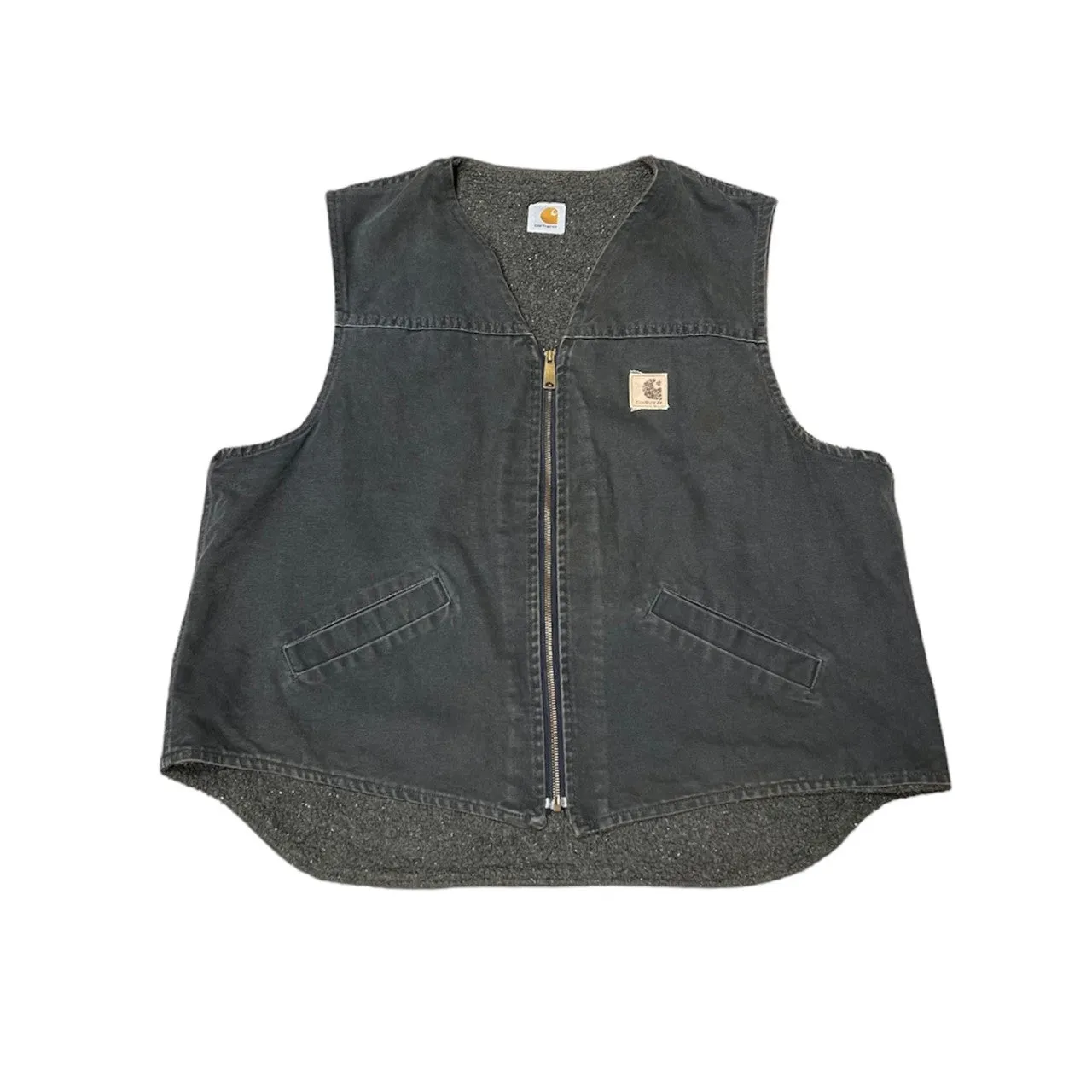 Carhartt Grey Lined Vest