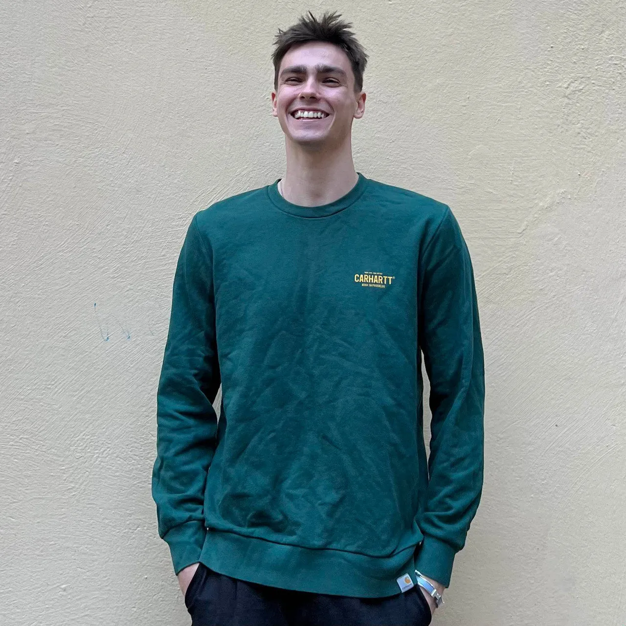 Carhartt WIP Green Sweatshirt