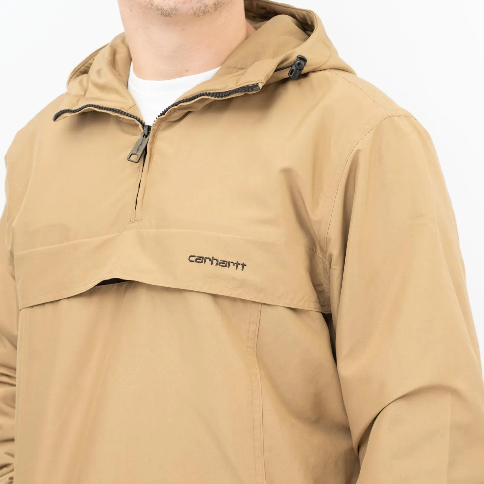 Carhartt WIP Mens Windbreaker Jackets SUMMER Lightweight Stone Beige