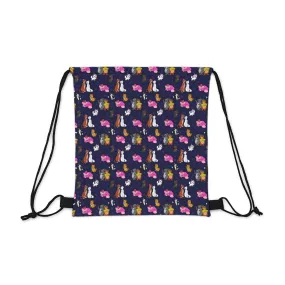 Cat Favorites Drawstring Bag