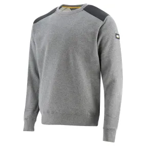 Caterpillar Essentials Crewneck Sweatshirt Dark Heather Grey