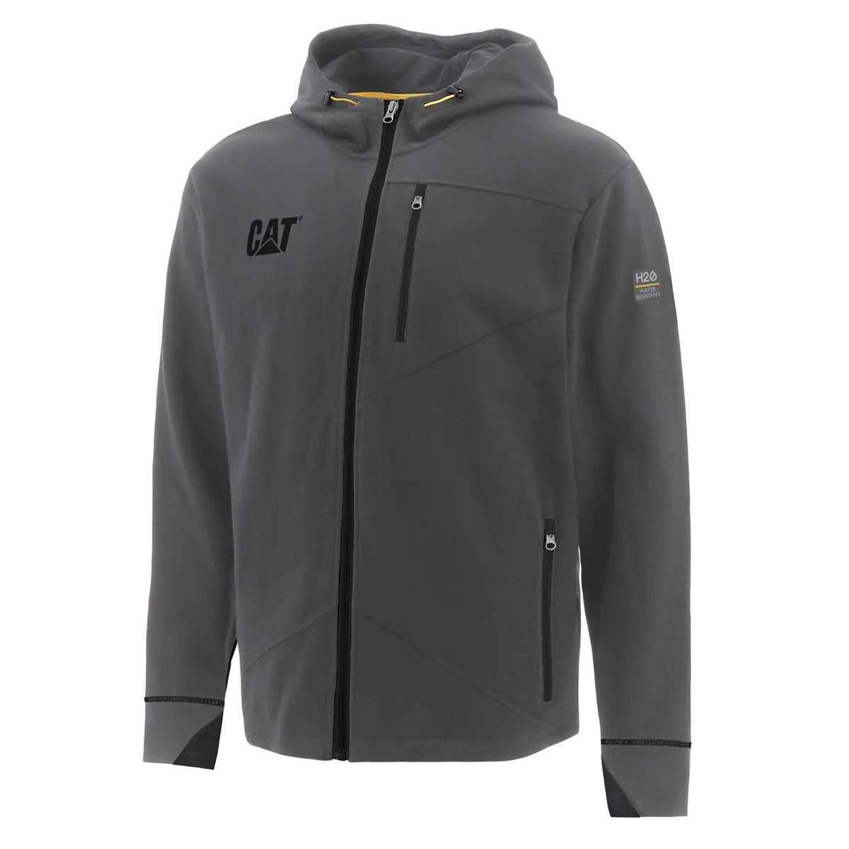 Caterpillar H2O Zip Work Sweatshirt Dark Shadow