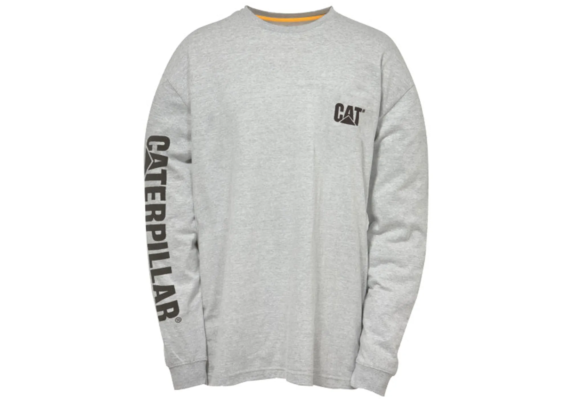 Caterpillar Mens Trademark Banner Long Sleeve Top