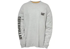 Caterpillar Mens Trademark Banner Long Sleeve Top