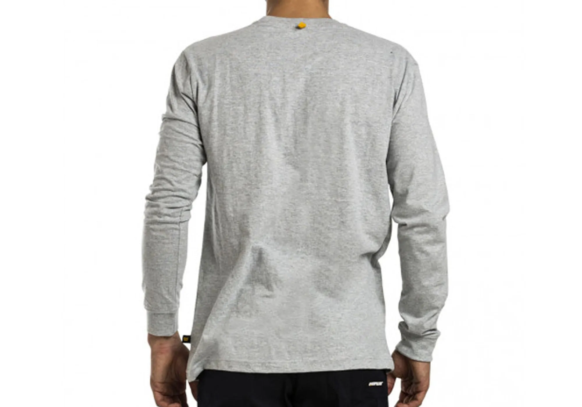 Caterpillar Mens Trademark Banner Long Sleeve Top