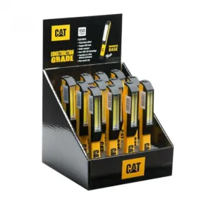 Caterpillar Pocket Cob 175LM Display 12 Pieces Yellow/Black