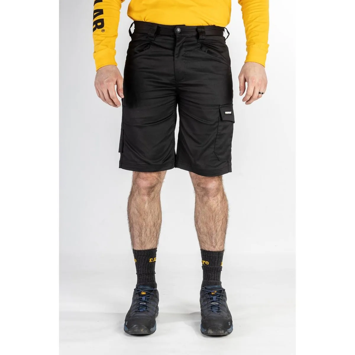 Caterpillar Tracker Shorts Black