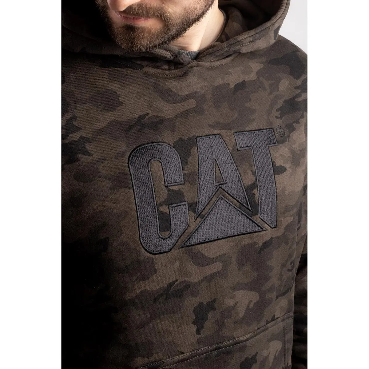 Caterpillar Trademark Hooded Sweatshirt Night Camo