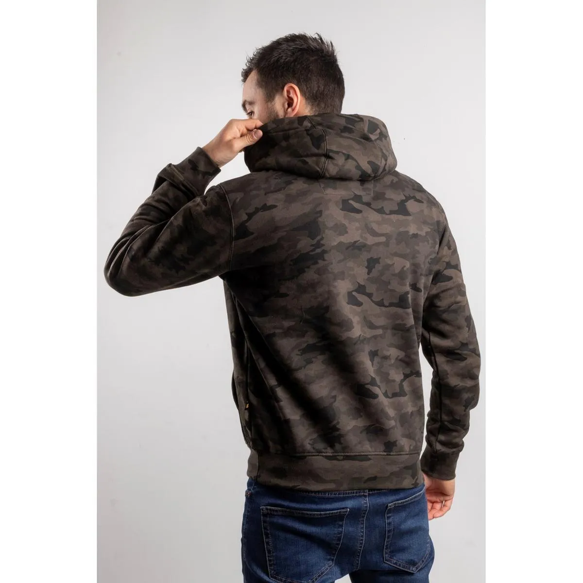 Caterpillar Trademark Hooded Sweatshirt Night Camo