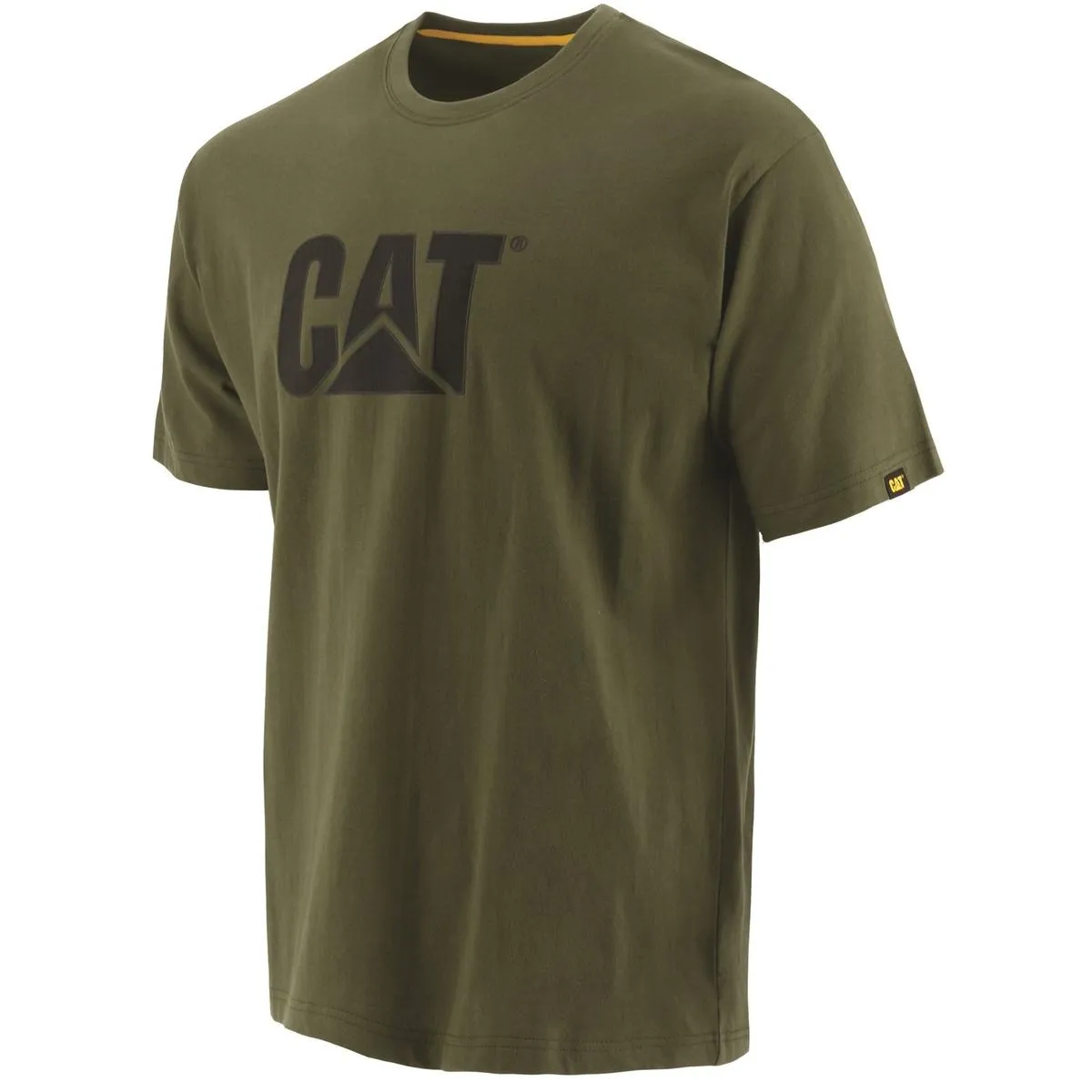 Caterpillar Trademark Logo T-Shirt Chive