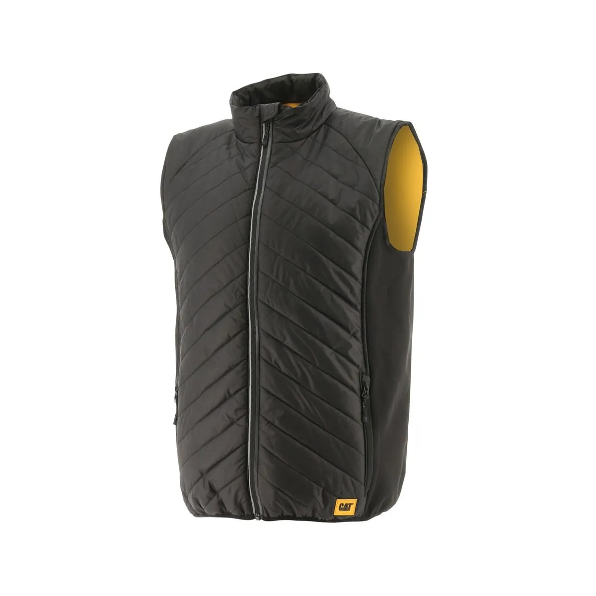 Caterpillar Trades Hybrid Body Warmer Black/Yellow