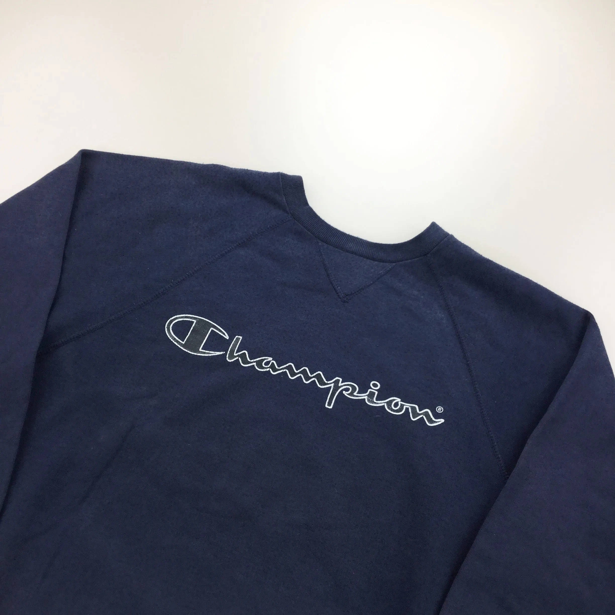 Champion 90s Spellout Sweatshirt - Medium