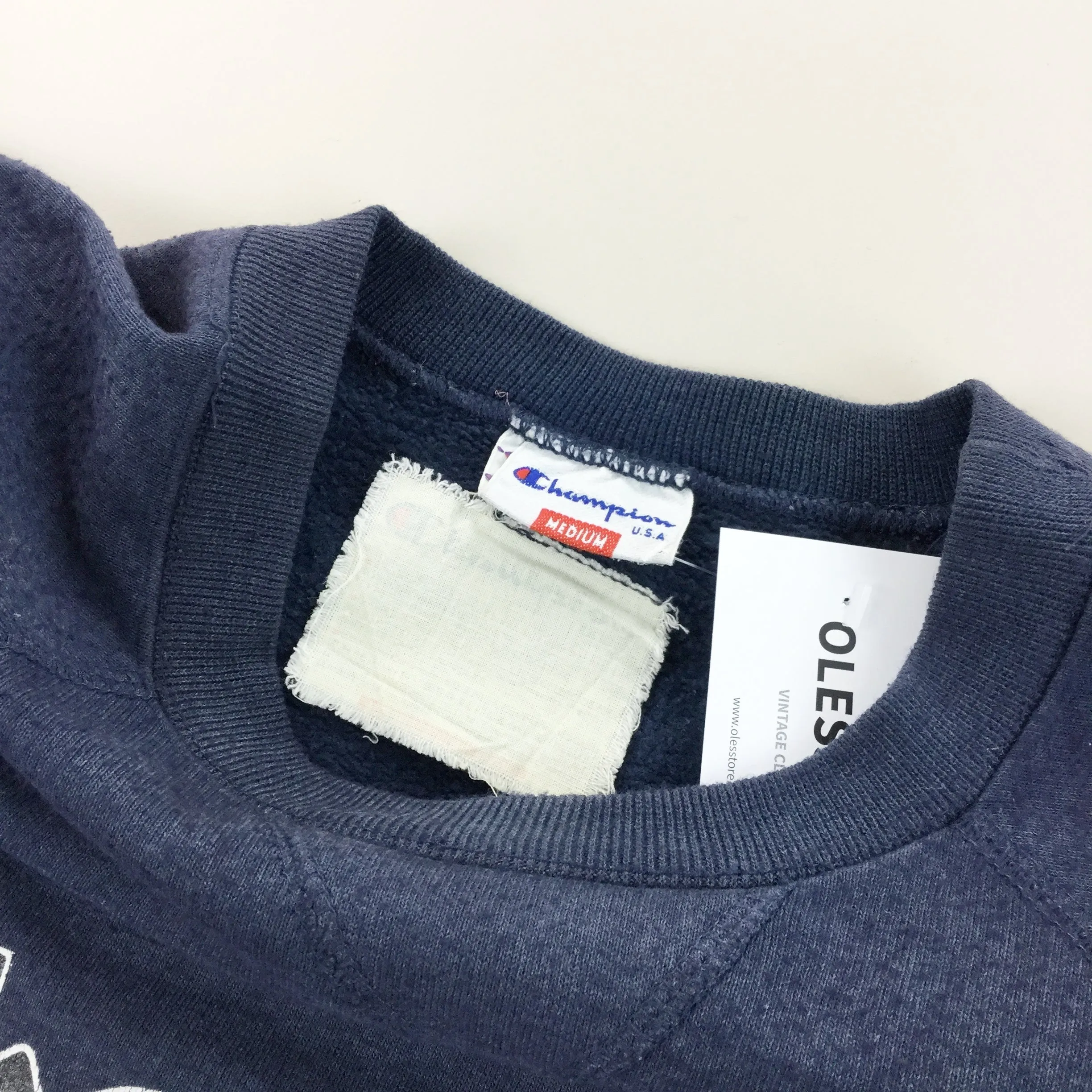 Champion 90s Spellout Sweatshirt - Medium