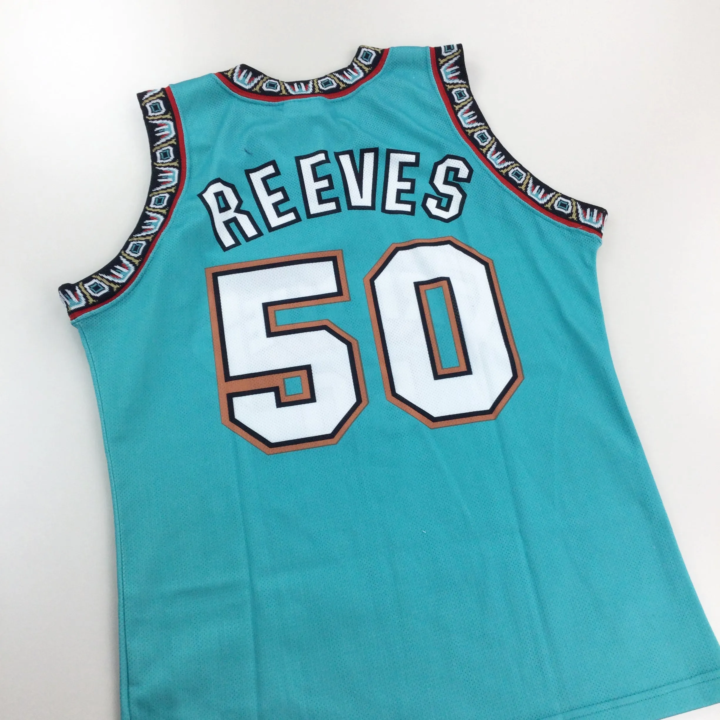 Champion 90s Vancouver Grizzlies NBA 'Reeves' Jersey - Small