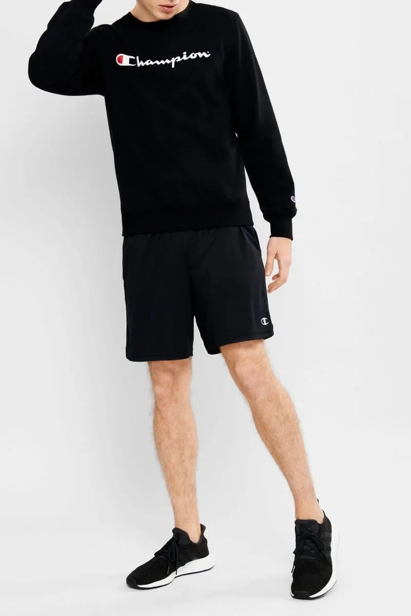 CHAMPION MEN'S CORE TRAINING BLACK SHORTS 7