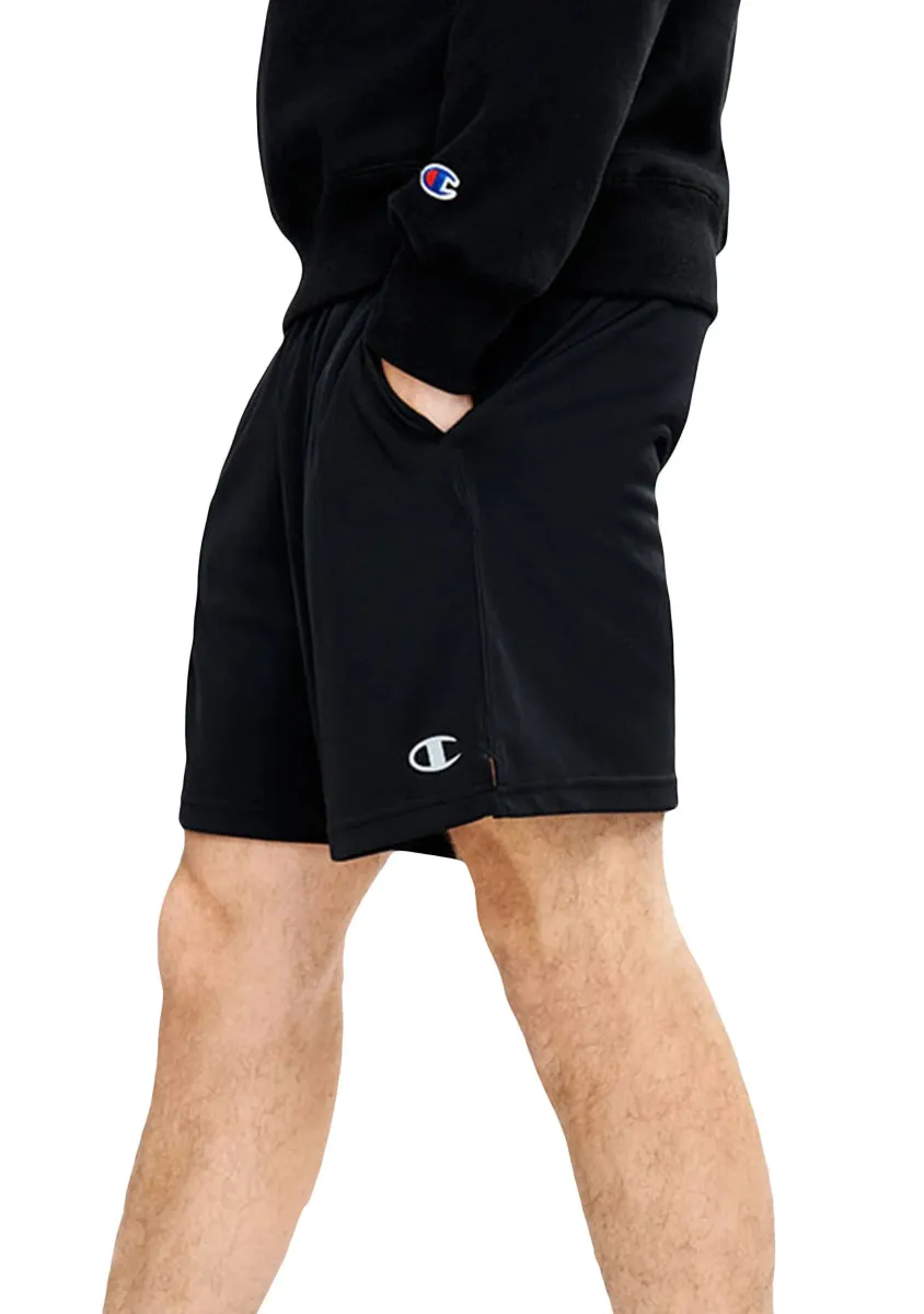 CHAMPION MEN'S CORE TRAINING BLACK SHORTS 7