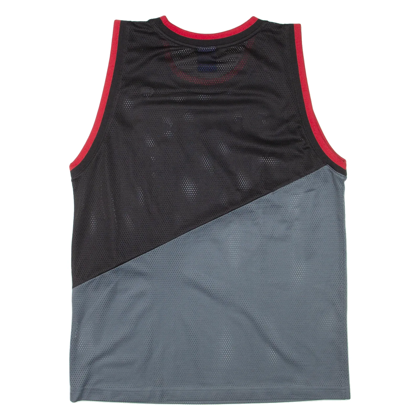 CHAMPION Mens Jersey Black Sleeveless USA M