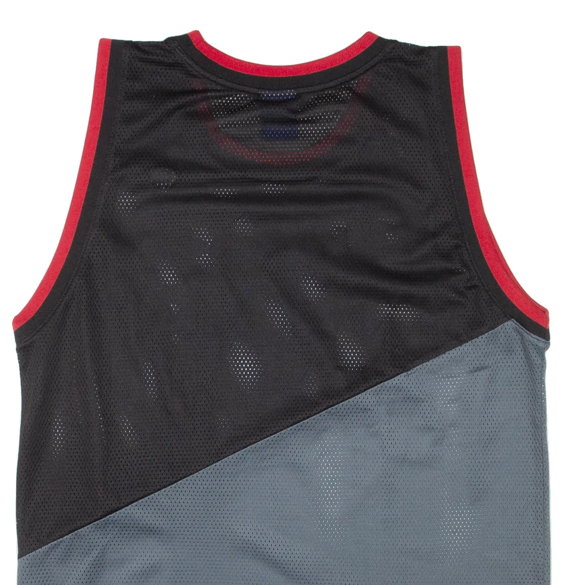 CHAMPION Mens Jersey Black Sleeveless USA M