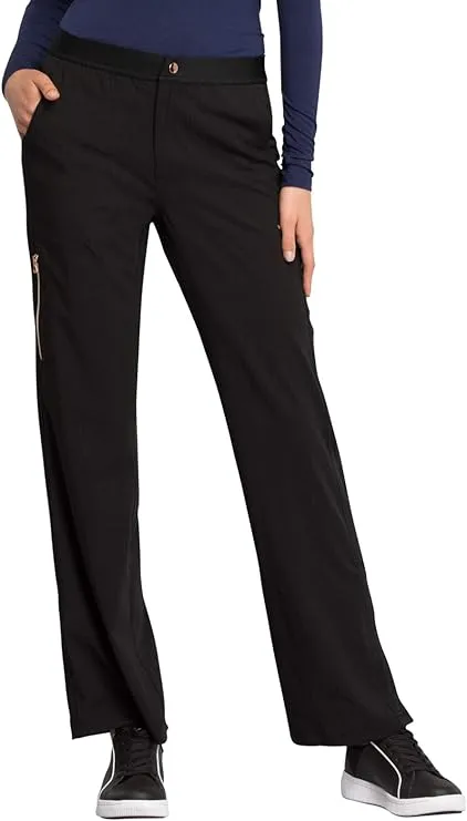 Cherokee Statement Natural Rise Flare Leg Pant